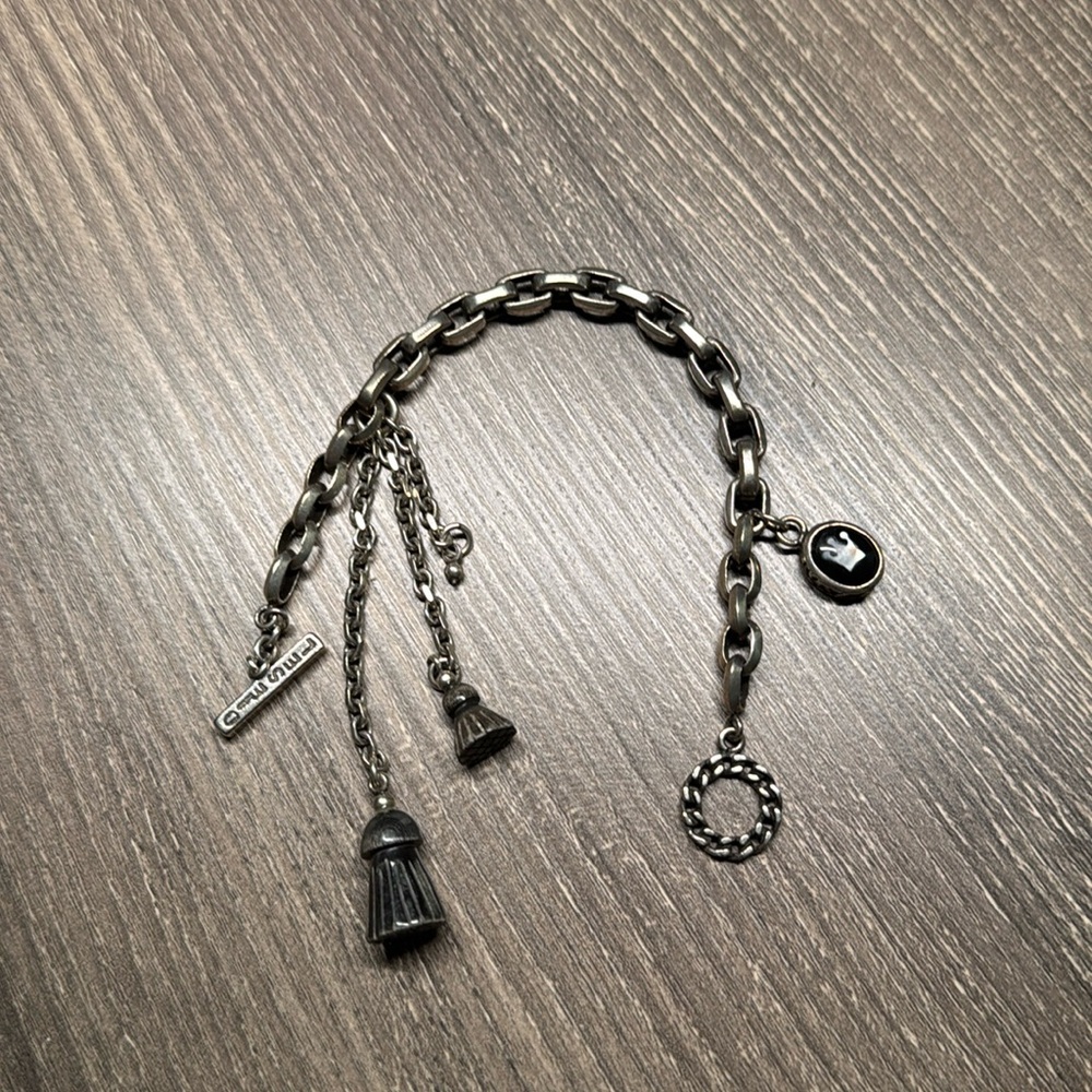 DIESEL Silver 925 Bracelet RARE